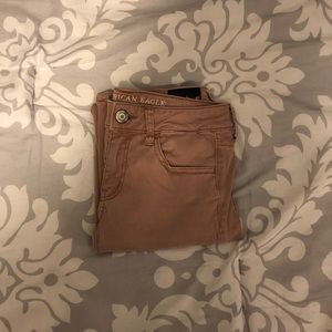 American Eagle Mauve Jeggings